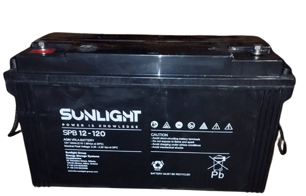 Акумуляторна батарея SUNLIGHT SPB 12-120